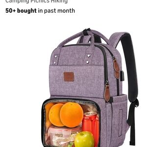 EUC**Purple Backpack